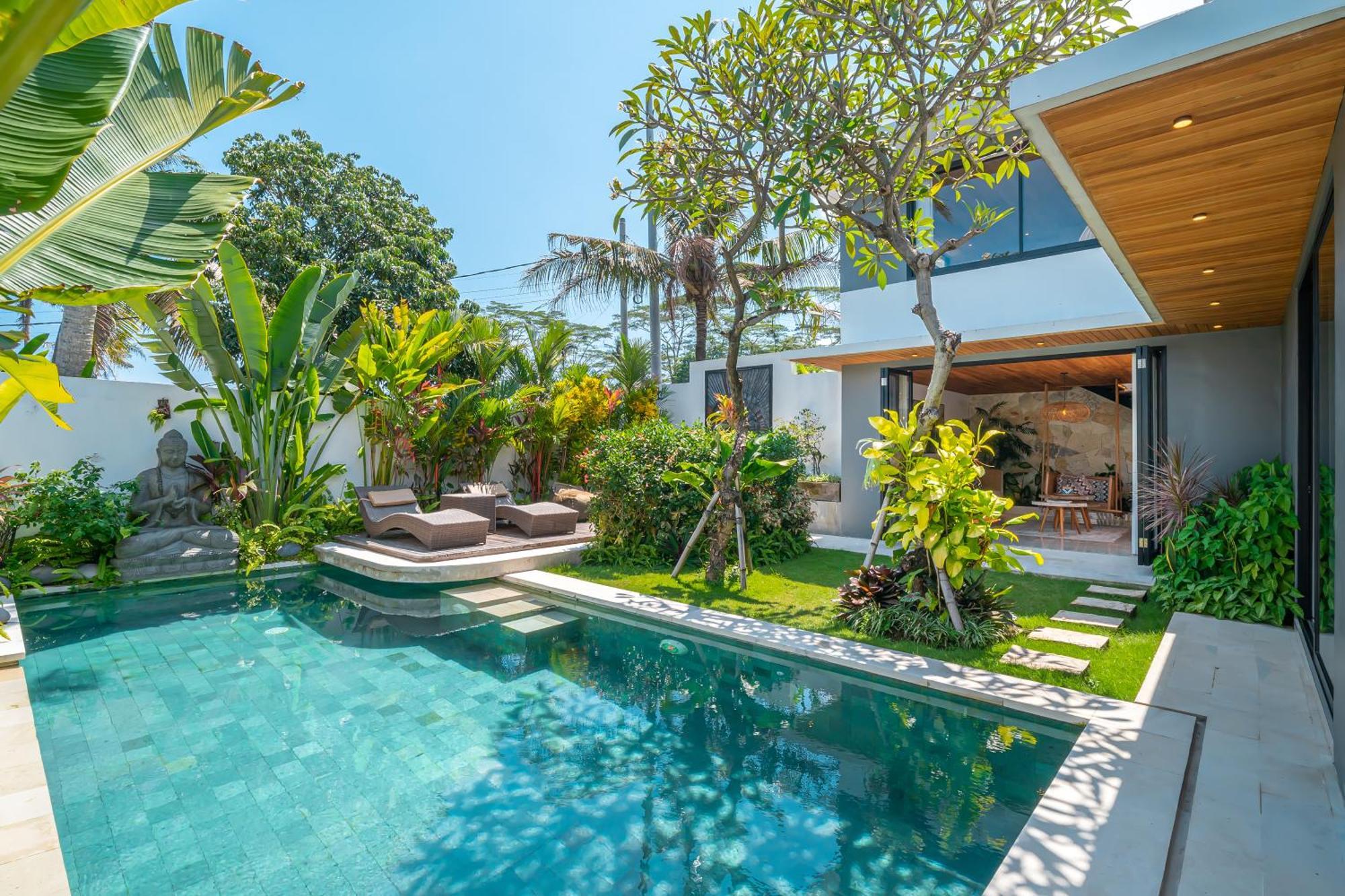 Villa Arunika - Stylish Tropical 2Br Villa Close To Nyanyi Beach! Selemadeg Екстериор снимка