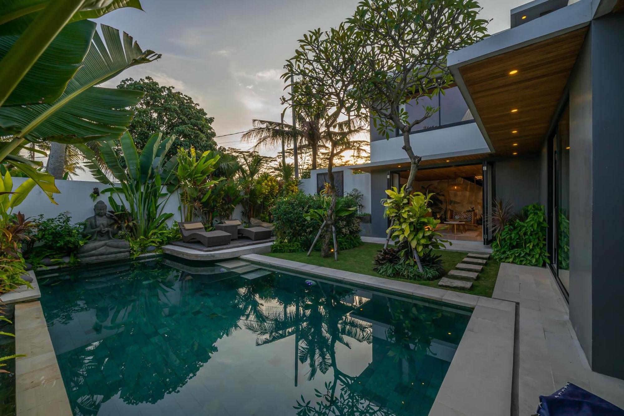 Villa Arunika - Stylish Tropical 2Br Villa Close To Nyanyi Beach! Selemadeg Екстериор снимка